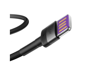 Baseus kabel HW QC Cafule USB USB-C 1,0 m szaro-czarny 40W