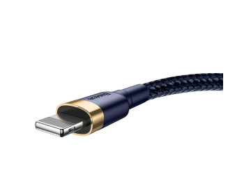 Baseus kabel Cafule USB Lightning 2,0 m 1,5A złoto-niebieski