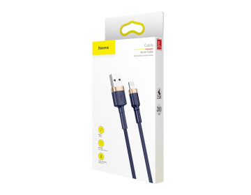 Baseus kabel Cafule USB Lightning 2,0 m 1,5A złoto-niebieski