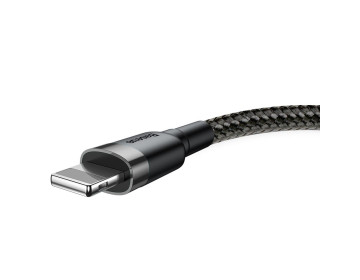 Baseus kabel Cafule USB Lightning 3,0 m 1,5A szaro-czarny