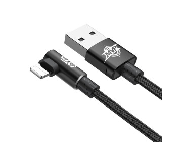 Baseus kabel MVP Elbow USB Lightning 1,0 m 2A czarny