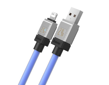 Baseus kabel CoolPlay USB Lightning 1m 2,4A niebieski