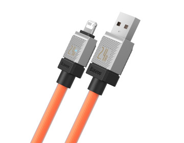 Baseus kabel CoolPlay USB Lightning 2m 2,4A pomarańczowy