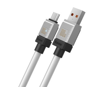 Baseus kabel CoolPlay USB USB-C 1m 100W biały