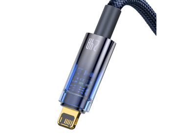 Baseus Kabel Explorer USB na Lightning 2,4A 2 metres CATS000503 niebieski