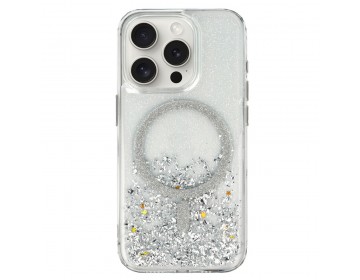 Liavec Moonlight Series Case do iPhone 14 Pro srebrny
