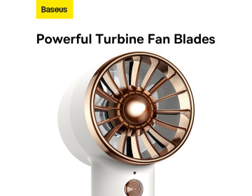 Baseus Wiatrak Flyer Turbine power bank 4000mAh z kablem Lightning ACFX010002 biały